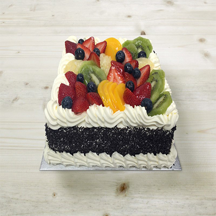 Square Fruit Cake